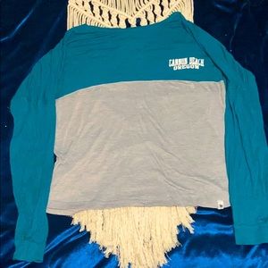 Crewneck T-shirt from Cannon Beach Oregon.